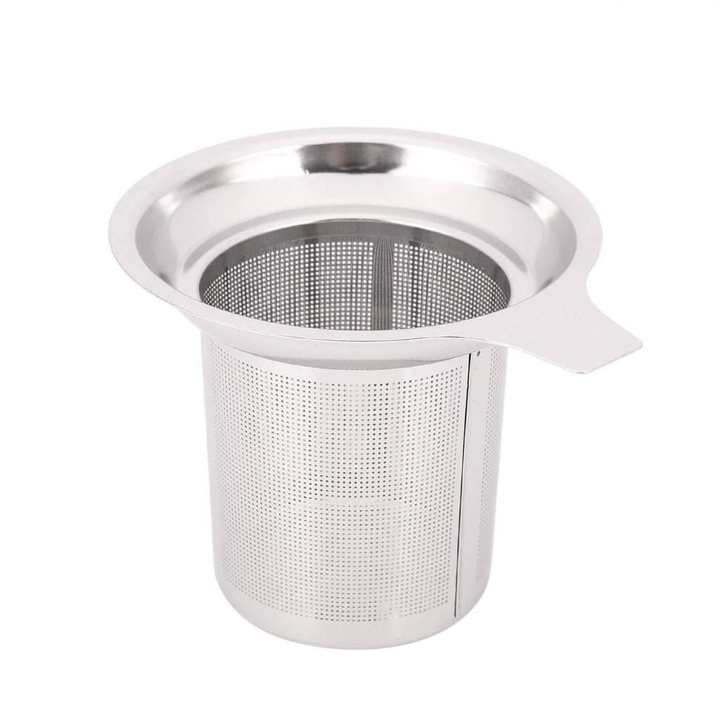 Haskoss 304 Stainless Steel Fine Mesh Tea Infuser Filter, Reusable Strainer