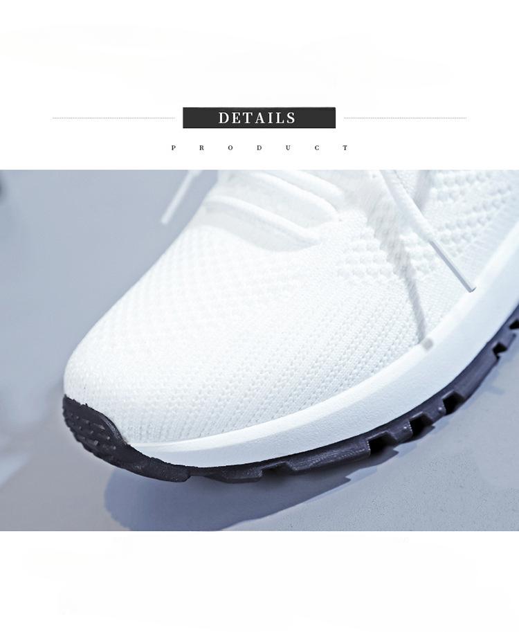 fashion Women Vulcanized Shoes Ultra Light Female Casual Shoes Breathable Women Sneakers Knitted The New Fashion Elegant Shoes for Women