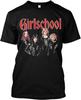 Herren 9319-Girlschool T-Shirt Schwarz