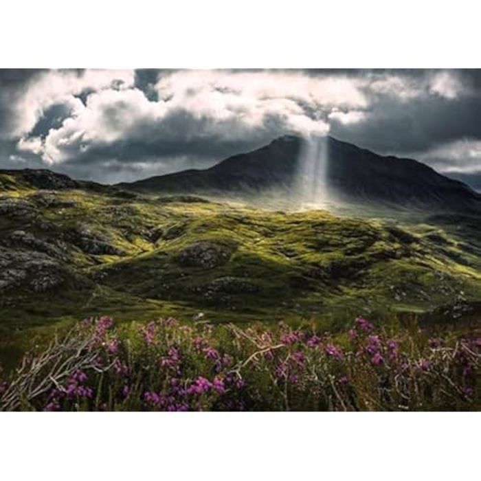 Puzzle 1000 Pièces - Ravensburger - Mystérieuses Montagnes - Paysage Nature - À Partir De 14 Ans - Multicolore