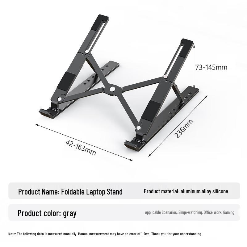 Adjustable Aluminum Alloy Laptop Stand