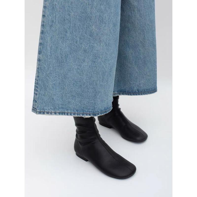 

Ретро обувь на осень и зиму, туфли с круглым носком для женщин, ботильоны нового стиля, ботильоны на квадратном каблуке 35 чёрный