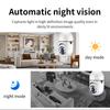 2MP E27 HD 1080P Bulb Surveillance Camera Night Vision Automatic Human Tracking 4x Digital Zoom Video Indoor Security Monitor