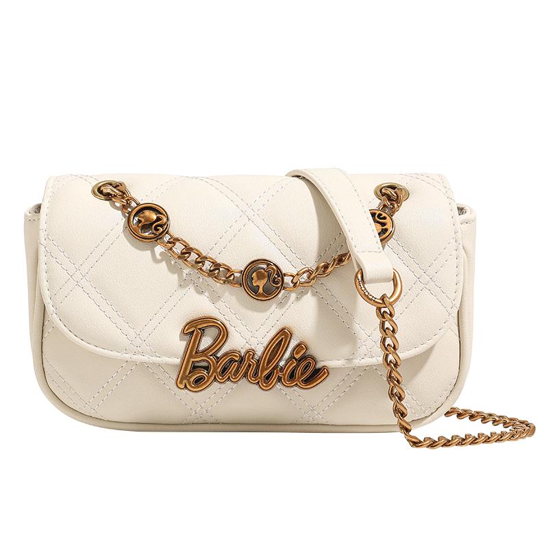 Barbie Quilted Crossbody Shoulder Bag