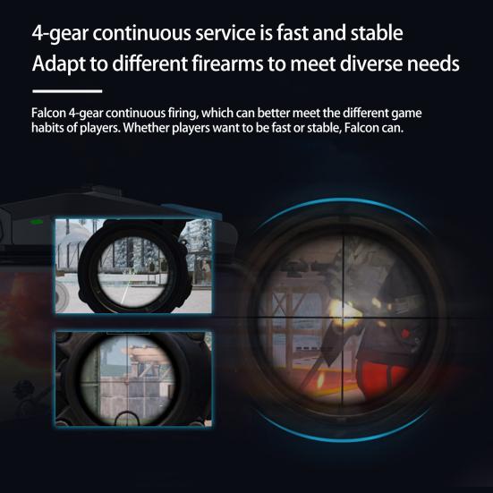 1 Set Mobile Game Handle Gamepad Joystick Triggers Button Foldable Plug and Play Auxiliary Gaming Controller for IOS for Android Phone