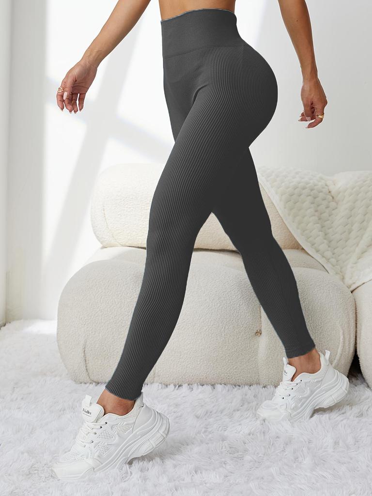Ensemble de yoga sans coutures taille haute: Vêtements de sport actifs pour femmes pour lifter les hanches et sculpter l'abdomen