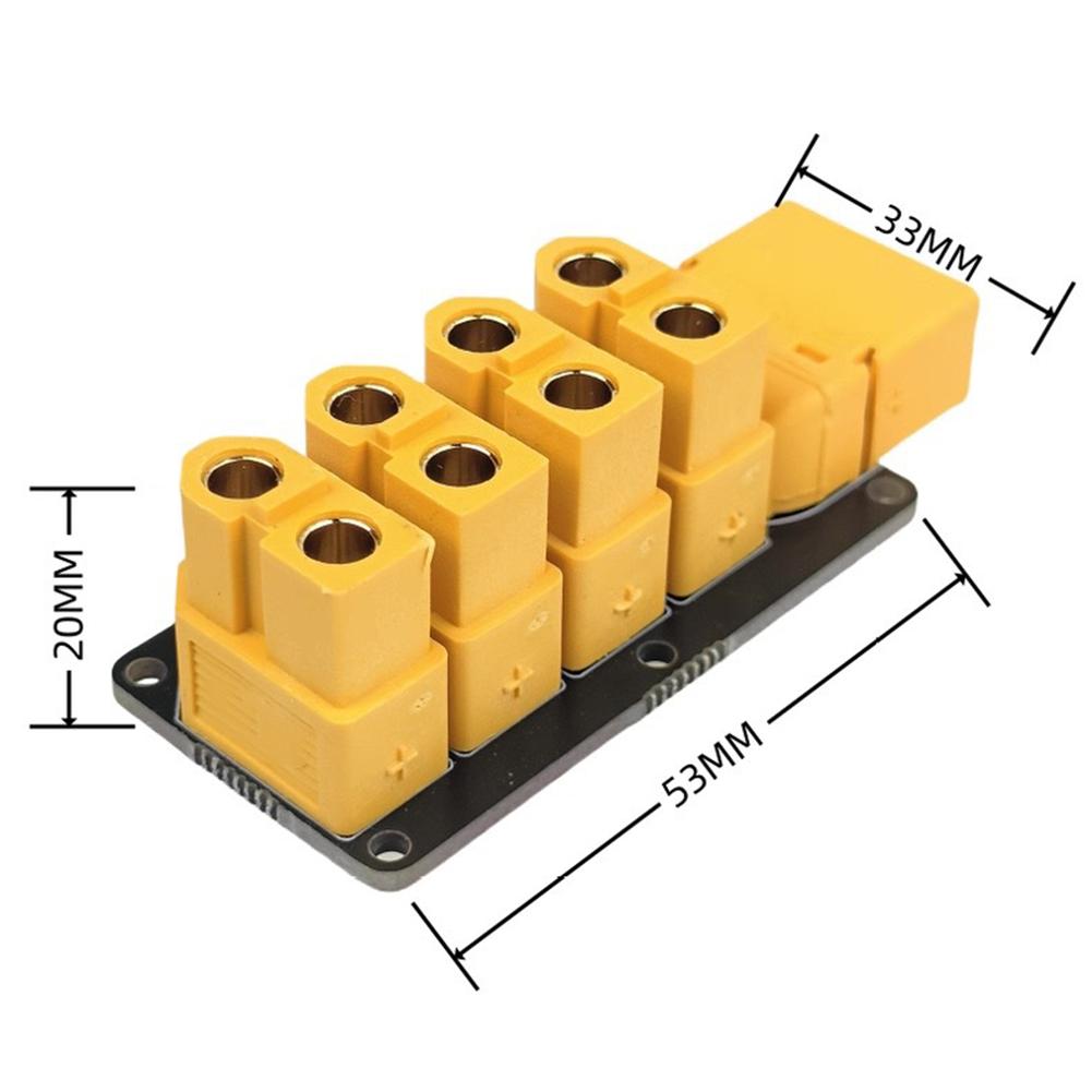 1pc High-Current For XT60 Power Distribution Board For Drones Robots Drive-Modules Accessories Easy Installation