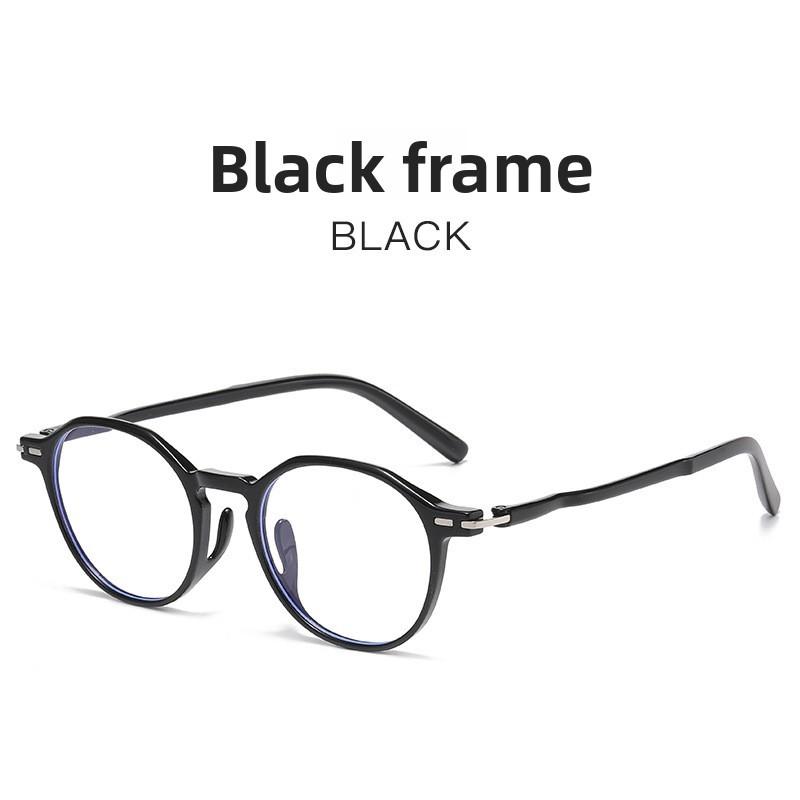 Round Glasses Frame With Blue Light Protection For Casual Fashion For Men And Women Style A