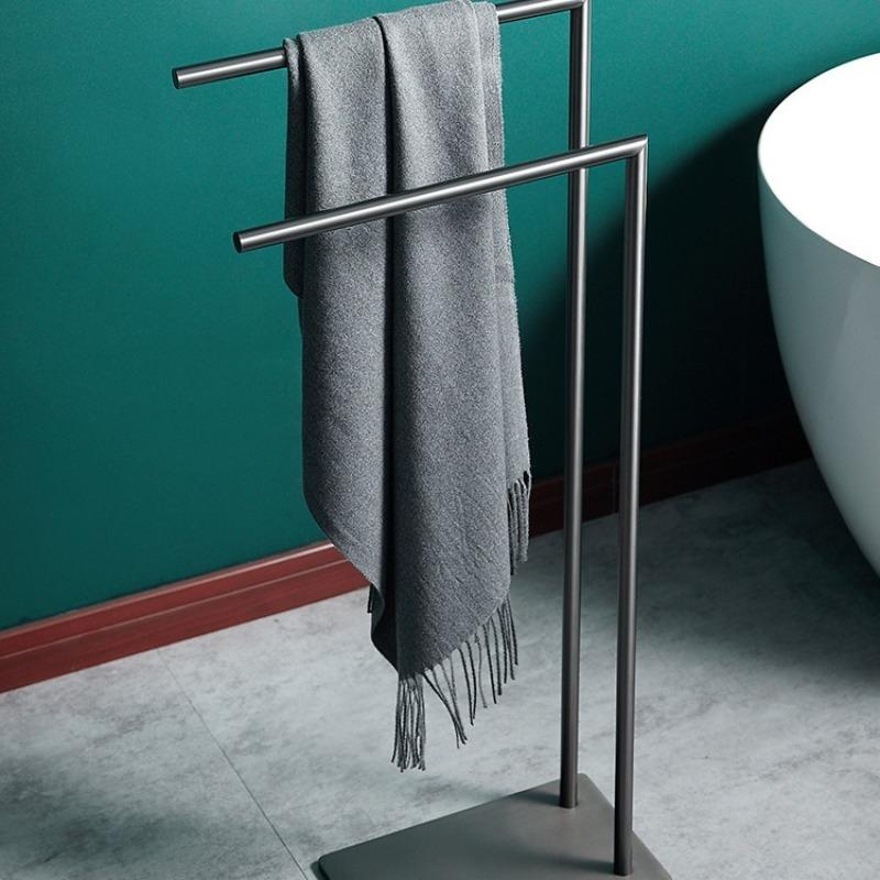 Floor Standing Towel Rack Rotating Stainless Steel Towels Racks Luxury Towel Holder Modern Towels Holders Bathroom Accessories