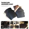 PVC Leather Quilted Car Floor Mats for Right-Hand Drive Vehicles