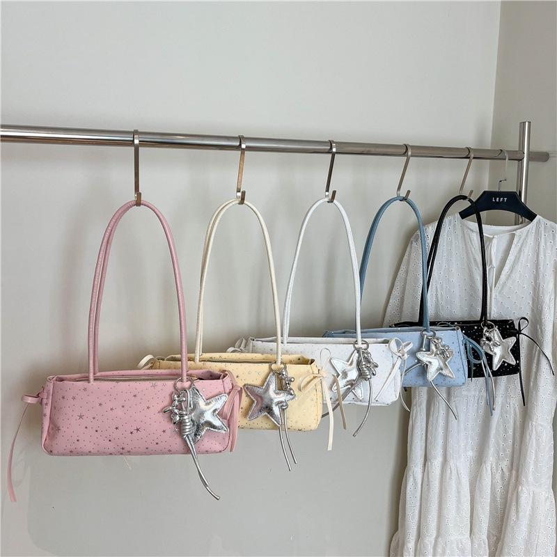 Sternenhimmel Frühling Pendeln Hundertfädige Schulter-Ellenbogen-Tasche Modische Handtasche Umhängetasche