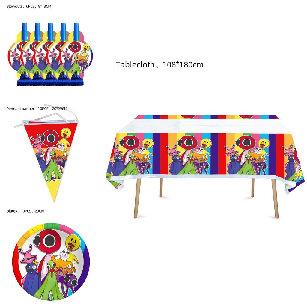 Artykuły imprezowe Roblox Rainbow Friends na niezapomniane obchody urodzinowe