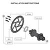 Aluminum Alloys Bike Hub Conversion Adapter Kits Front Rear Bicycles Boosts Hub Conversion Adapter Refit Gaskets Enduring