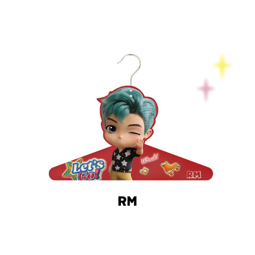 BTS (BangTan Boys)  TinyTAN Hanger Premium 7 Character Full Set Package, Official, Original, Authentic, K-POP, idol