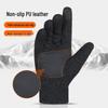 Red Dragonfly Men's Winter Wool Cycling Gloves