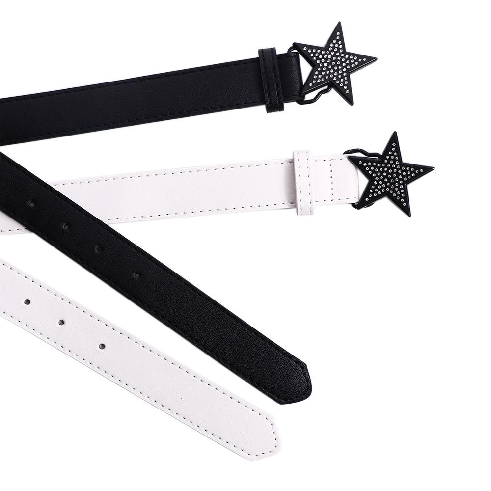 Waist Belt Rhinestone Jeans Dress Decorative Accessories Adjustable Waistband Women Waist Belt Corset Belt Star Buckle Belt