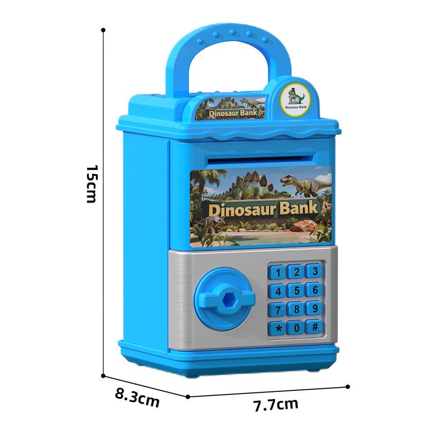 Копилка-Динозавр: Креативная копилка для детей 15*8*7.7cm