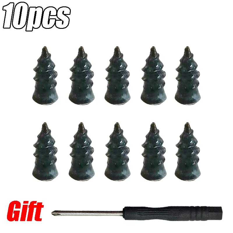 100pcs Car Motorcycle Vacuum Tyre Repair Nails Truck Scooter Bike UniversalTire Puncture Repair Rubber Metal Nails Accessories
