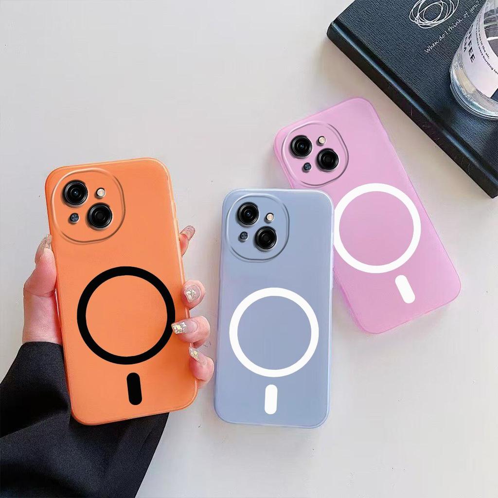 Case for TECNO SPARK GO 1S,1,2025,TECNO POP 9 4G Premium Magnetic Matte Phone Casing Protection Cover