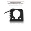 Rubber Clamp for Mounting Tools Equipment Shovel Holder Bracket For Offroad ATV UTV Truck Accessories Trailer RV Boat