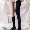 Einfarbige Lolita Lange Strümpfe JK Damen Mädchen Niedliche Schwarze Weiße Strumpfhosen Über Knie Oberschenkelhoch Socken Sexy Nylonstrümpfe