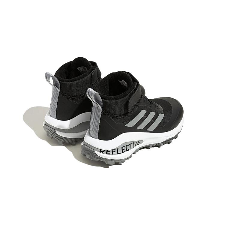 Adidas Fortarun Atr El K Abrasion Resistant Abrasion Resistant Mid top Kids' Running Shoes Black White Kids' GZ1804
