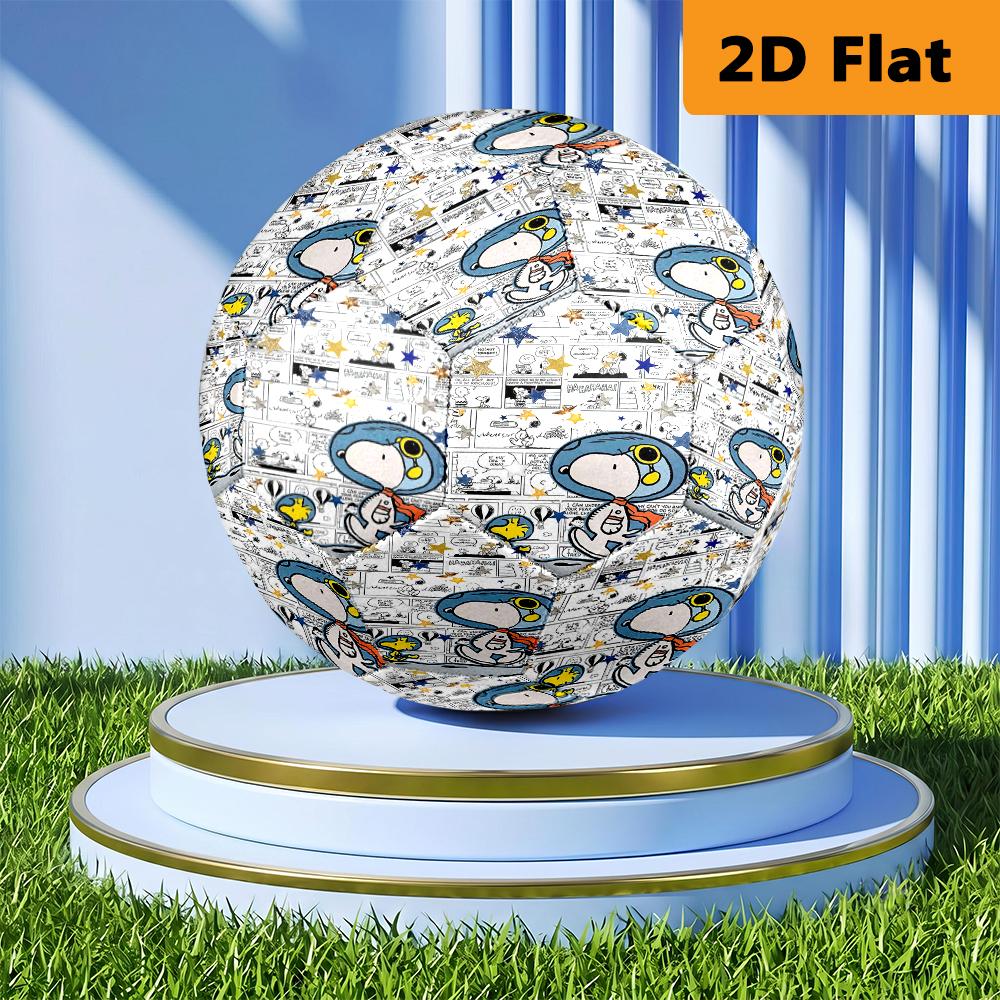 Snoopy Soccer Ball Suitable For Both Training And Competition No 11 Football Wearresistant And Slipresistant High Elasticity