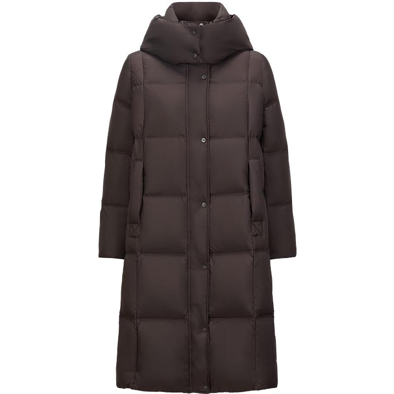 

Jiu Zi Anna Kou Cloud Puff Long Hooded Puffer Coat for Women L