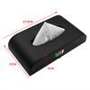 zbfwl3 1PC PU Leather Tissue Box Car Tissue Box Interior Storage Box For Skoda Kodiaq Octavia 2 3 Yeti Karoq Rapid Fabia S A5 Kamiq VII