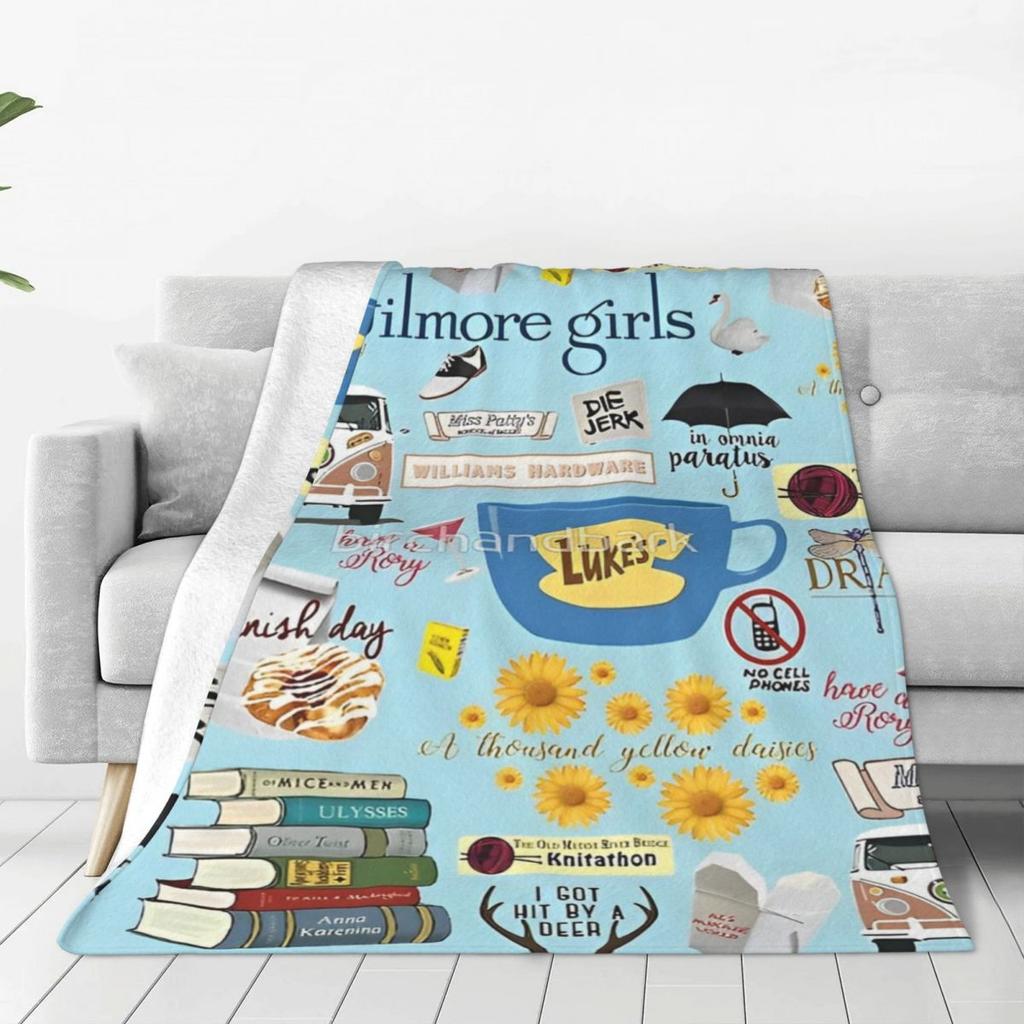Gilmore Girls Gilmore I Drink Coffee Like Blanket Quality Super Warm Bedding Throws Winter Picnic Couch Bed Novelty Bedspread