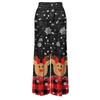 Women's Fashion Christmas Elements Printed Loose Casual Wide Leg Pants