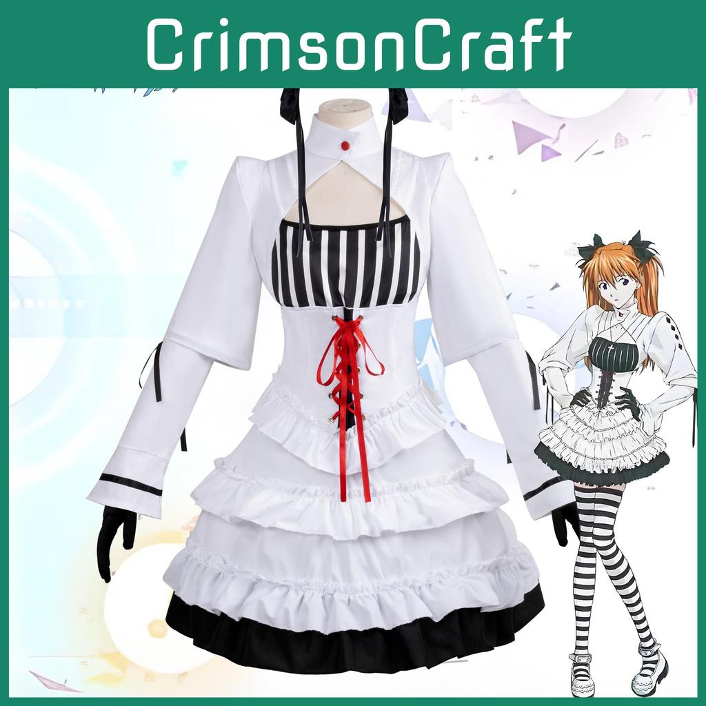 Evangelion Neon Genesis Asuka Langley Soryu Cosplay Anime Character Costumes