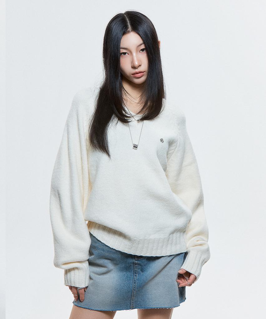 DAUSPICE (Duc) Raglan Knit Ivory