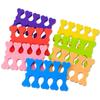 10/20Pcs Foam Toe and Finger Separators Mess-Free Nail Polish Application Toe Spacers, Manicure & Pedicure Essential Tools