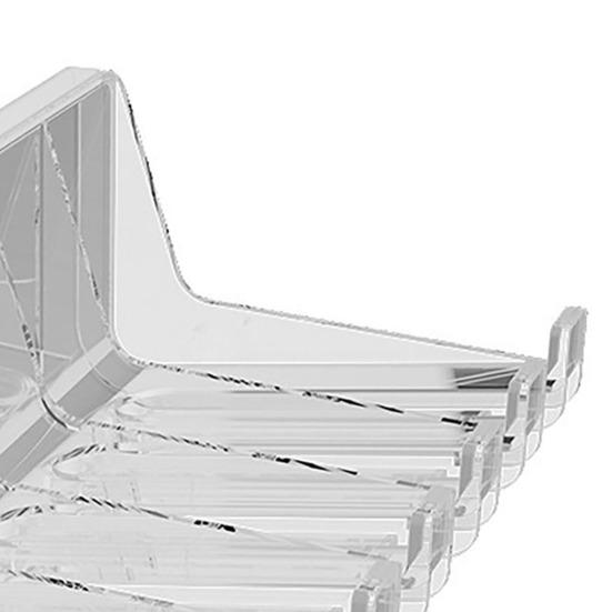 1/2Pcs Storage Rack Hanging Wall Organizer Large Capacity Sauce Bags Condiment Bottles Transparent Frame Space Saving Kitchen Rack