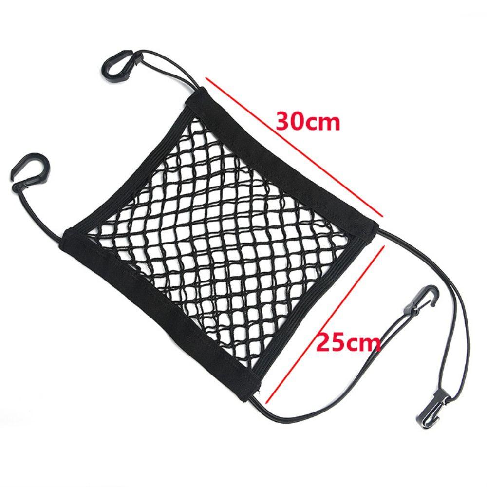 New Mesh Net Car Storage Net Safety Protector Black Trunk Storage Net Elastic Design Elastic Storage Net Back Seat
