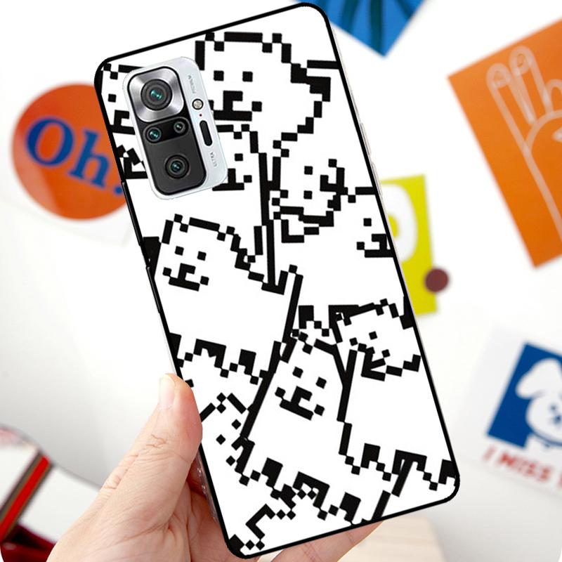 Undertale Annoying Dog Case For Xiaomi Redmi Note 12 Pro 11 8 9 10 Pro 9S 10S 11S 12S Redmi 12C 10C 9C 10A Cover