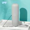 Travel Stripe Toothbrush Box Portable Wash Mouth Cup Brush Cup Set Teeth Set Teeth Set Teeth Jar Nordic Simple Toothbrush