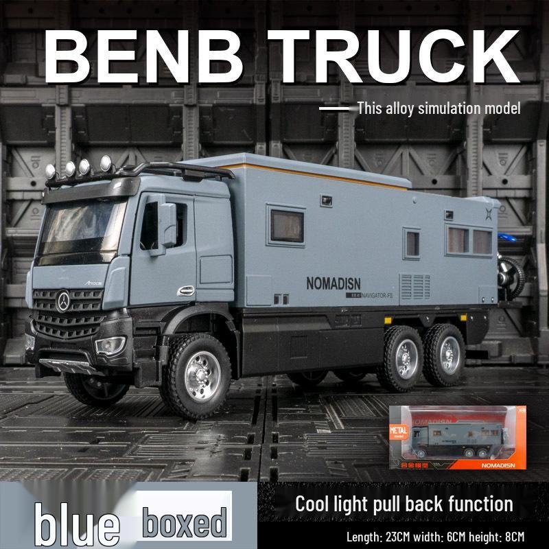 

Модель автодома для бездорожья Haodi A3217: Инерционная игрушечная машинка со звуком и светом.