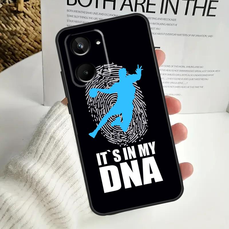 Handball Sport Case For Realme 9 10 11 12 Pro Plus GT5 GT Neo5 C21Y C25s C30 C31 C33 C35 C51 C53 C55 C67