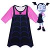 Cartoon Girls Vampirina One Piece Sweat Dress Holiday Party Cosplay Costume