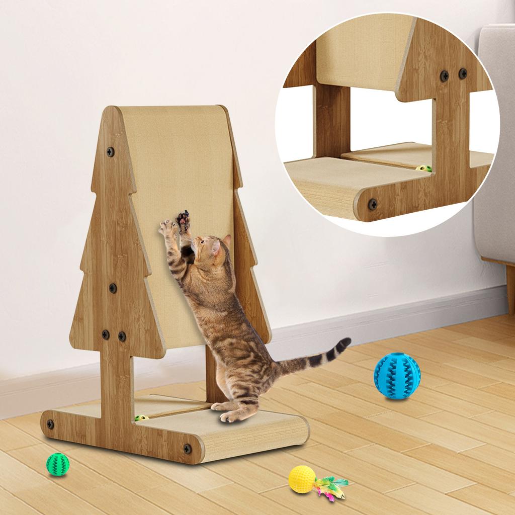 Cat Scratch Board Wear-resistant Cat Litter One Super-large Vertical Corrugated Cat Board Bed Cat Toys