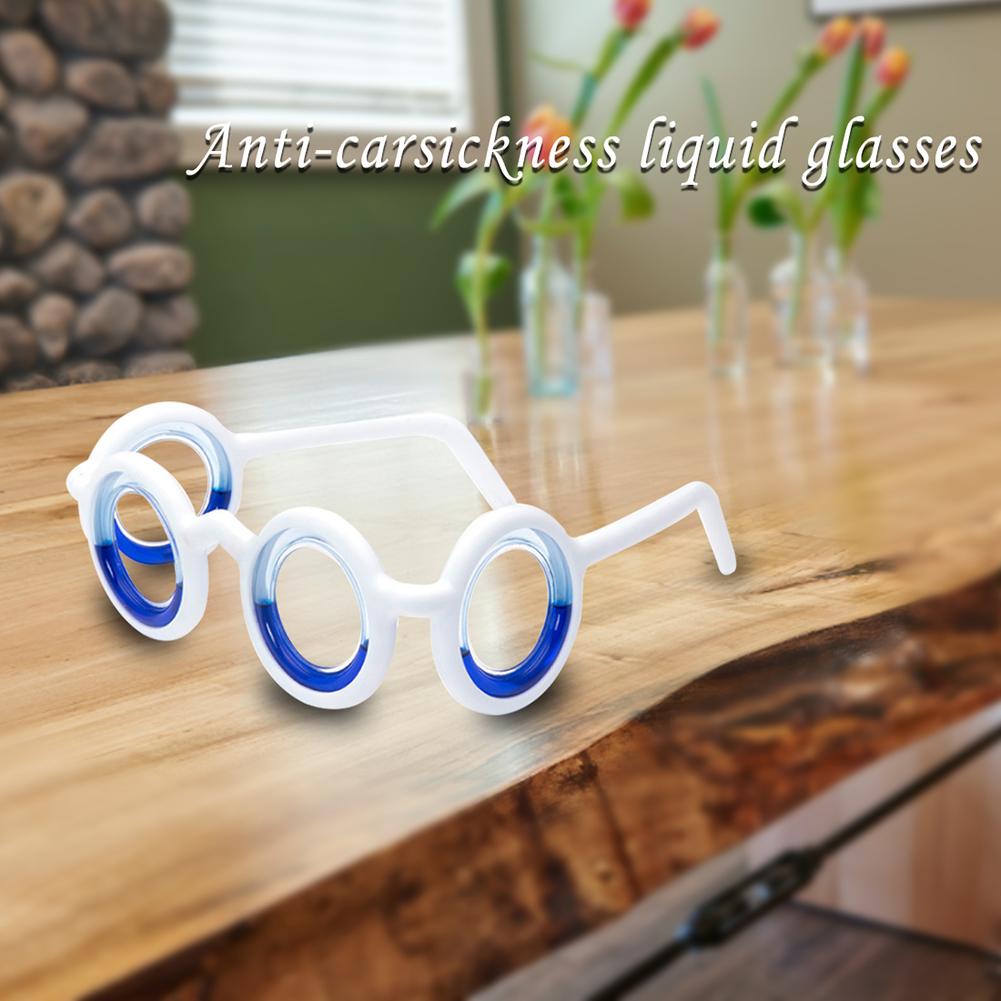 Detachable Car Sickness Glasses Portable Foldable Travel Sports Glasses Anti-Motion Vomit Cruise Ship Anti-Nausea Eyewear