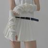Slouchy Y2K Fingerless Gloves Long Wrist Cuffs Sweet Bow Knitted Arm Warmers  Girls