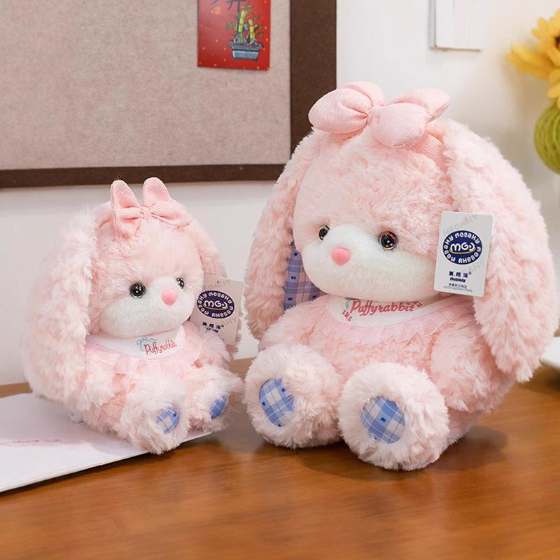 Cute Cute Bunny Doll Plush Toy Little White Rabbit Doll Sweet Birthday Gift