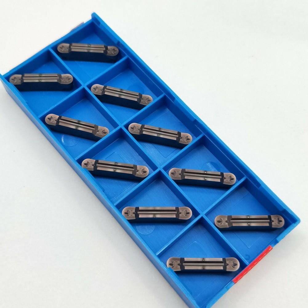 MRMN400-M PC9030 CNC Grooving Insert 10pcs R2 Mm Carbide Stainless Steel MGEHR