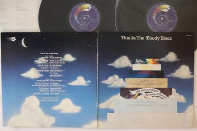 LP Record MOODY BLUES - This Is The Moody Blues GSW5078 THRESHOLD 1974 Japan Rock Used