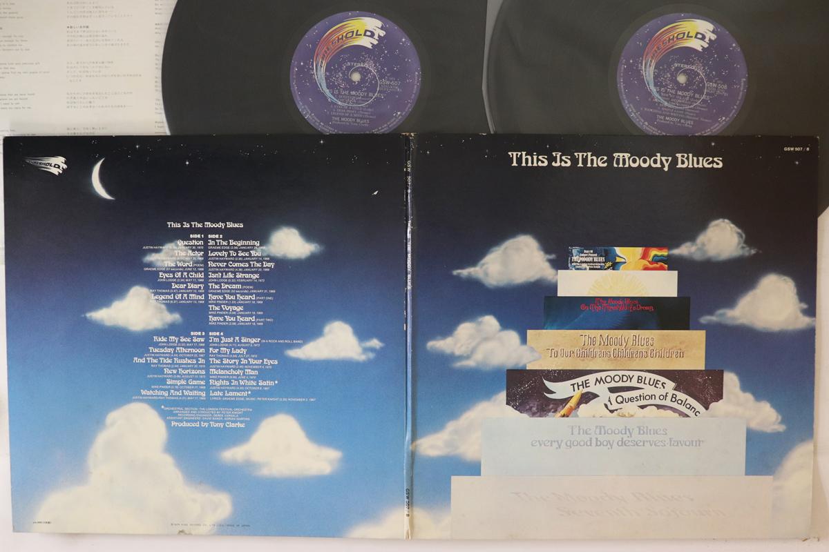 

LP Record MOODY BLUES - This Is The Moody Blues GSW5078 THRESHOLD 1974 Japan Rock Used