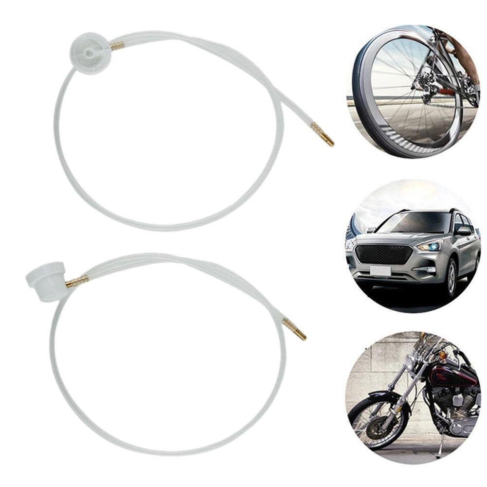 2pcs 4.5mm Car 360 Degree Nozzle Extension Hose Fit For Aerosol Cans Spray Extension Hose Fit For Aerosol Cans Spray