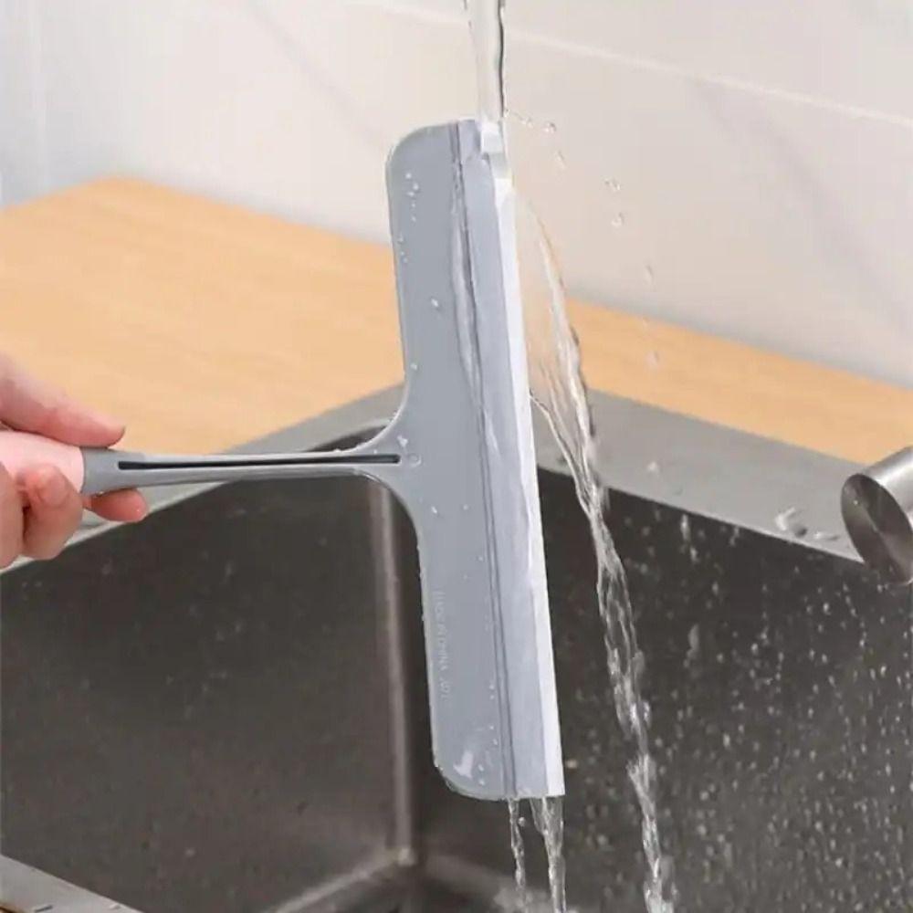 Silicone Window Glass Wiper Durable Bathroom Scraper Shower Squeegee Mirror Cleaner  Car Glass